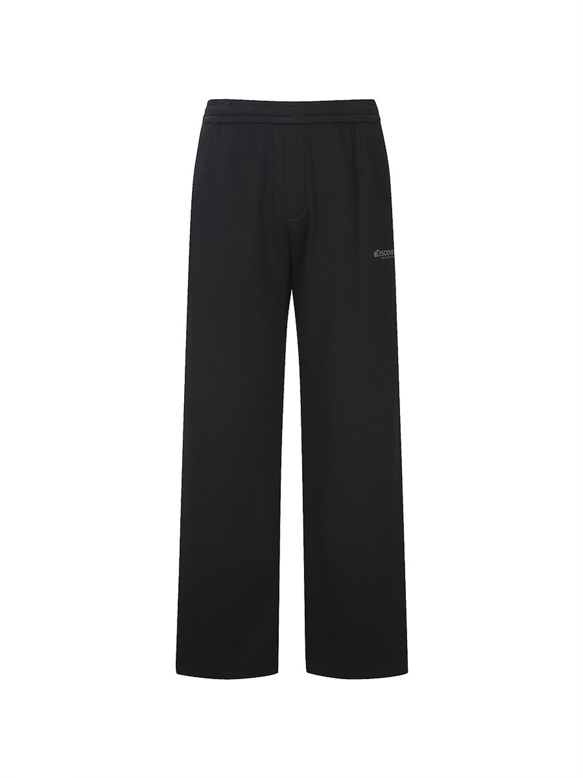 디스커버리 익스페디션(DISCOVERY EXPEDITION) 소로나히트 기모 와이드핏 트레이닝 팬츠 (BLACK)