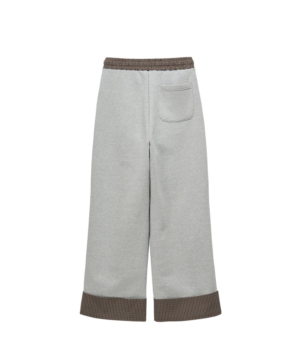 판도라핏(PANDORAFIT) Roll-up Banding Pants (melange gray)
