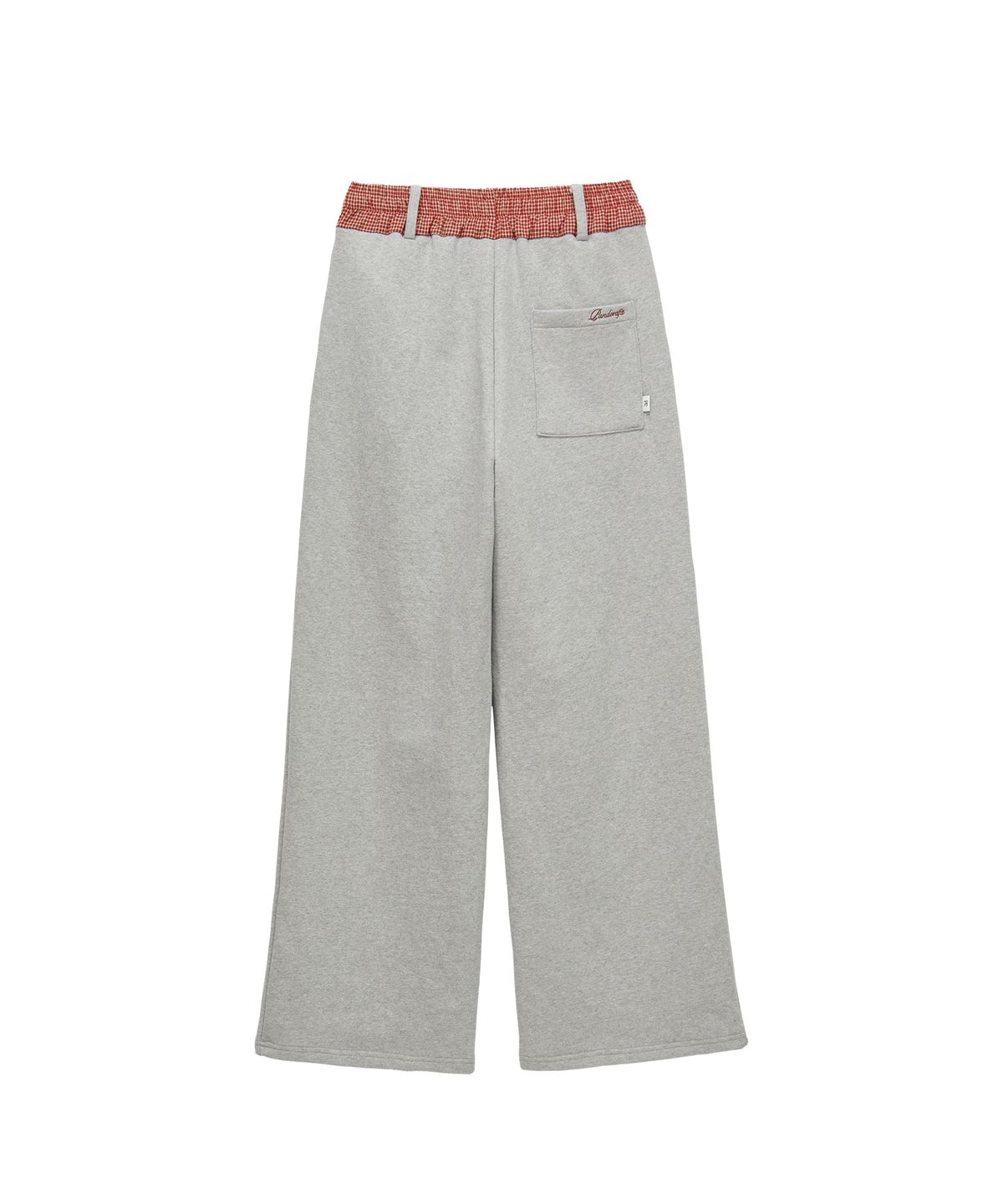 판도라핏(PANDORAFIT) Check Banding Pants (melange gray)