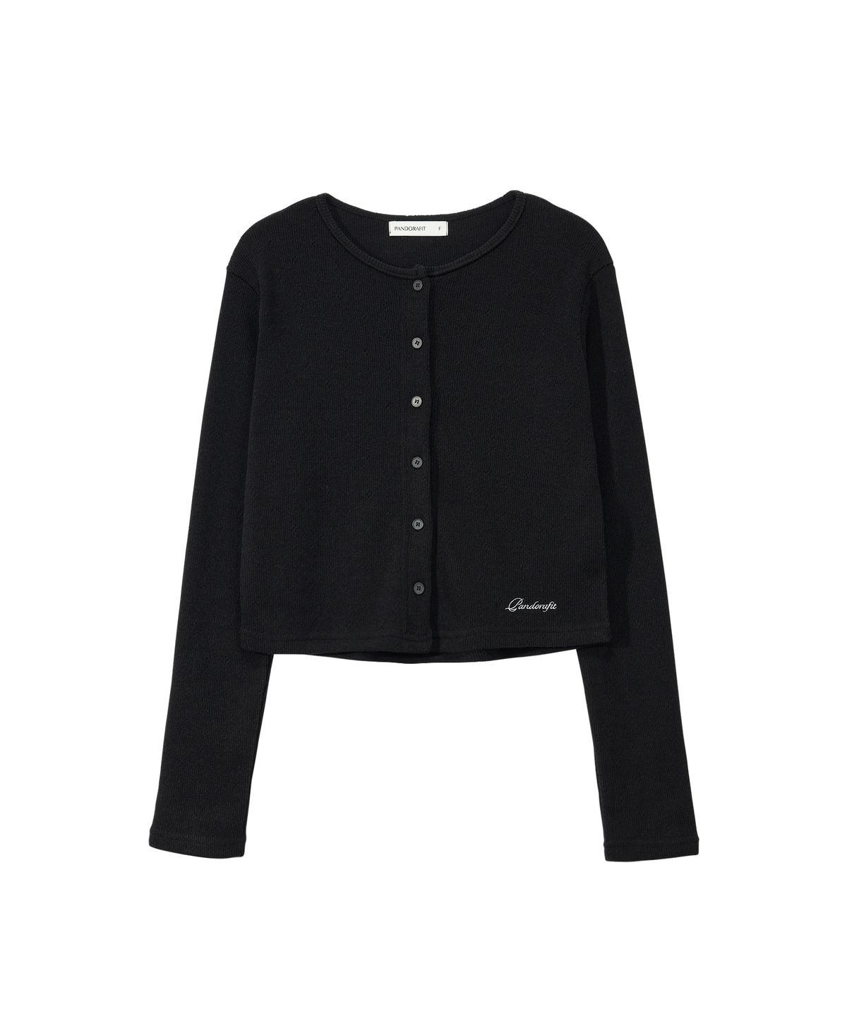 판도라핏(PANDORAFIT) Punching Cardigan (black)