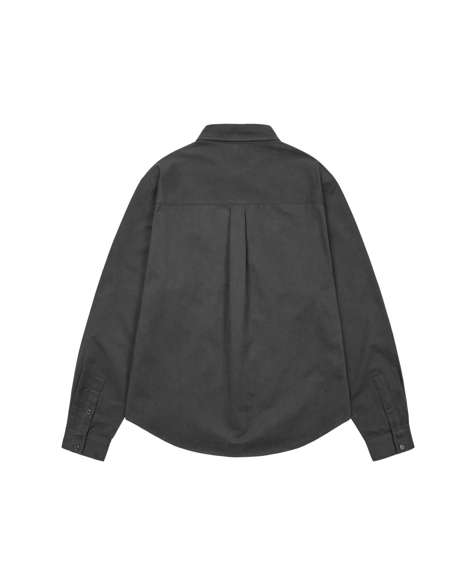 MUSINSA公式 | AAKAM Military Field Shirts (Dark Gray)