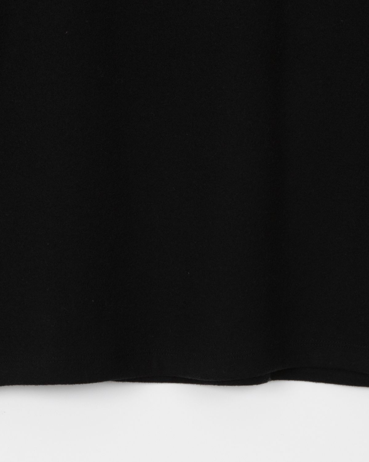 디앤드퀘스천(THEENDQUESTION) Warm turtleneck T-shirt / BLACK