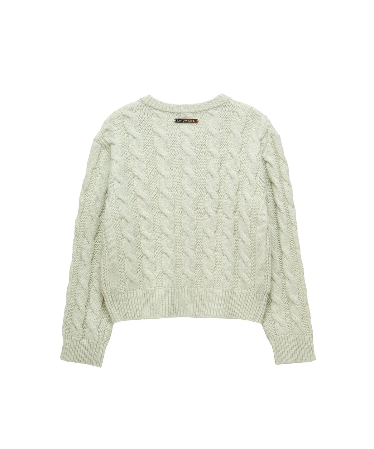 판도라핏(PANDORAFIT) Star Cable Cardigan (mint)