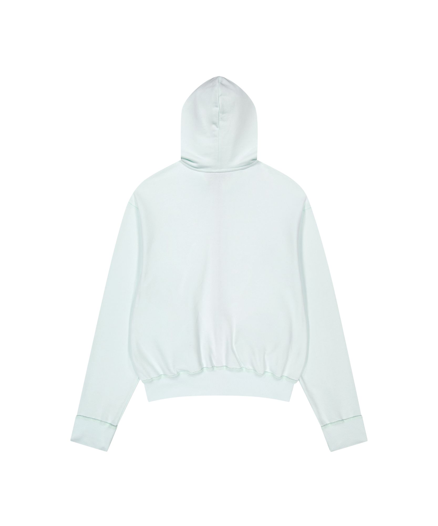 MUSINSA公式 | AAKAM Cross Rhinestone Zip-Up Hoodie (Ice Blue)