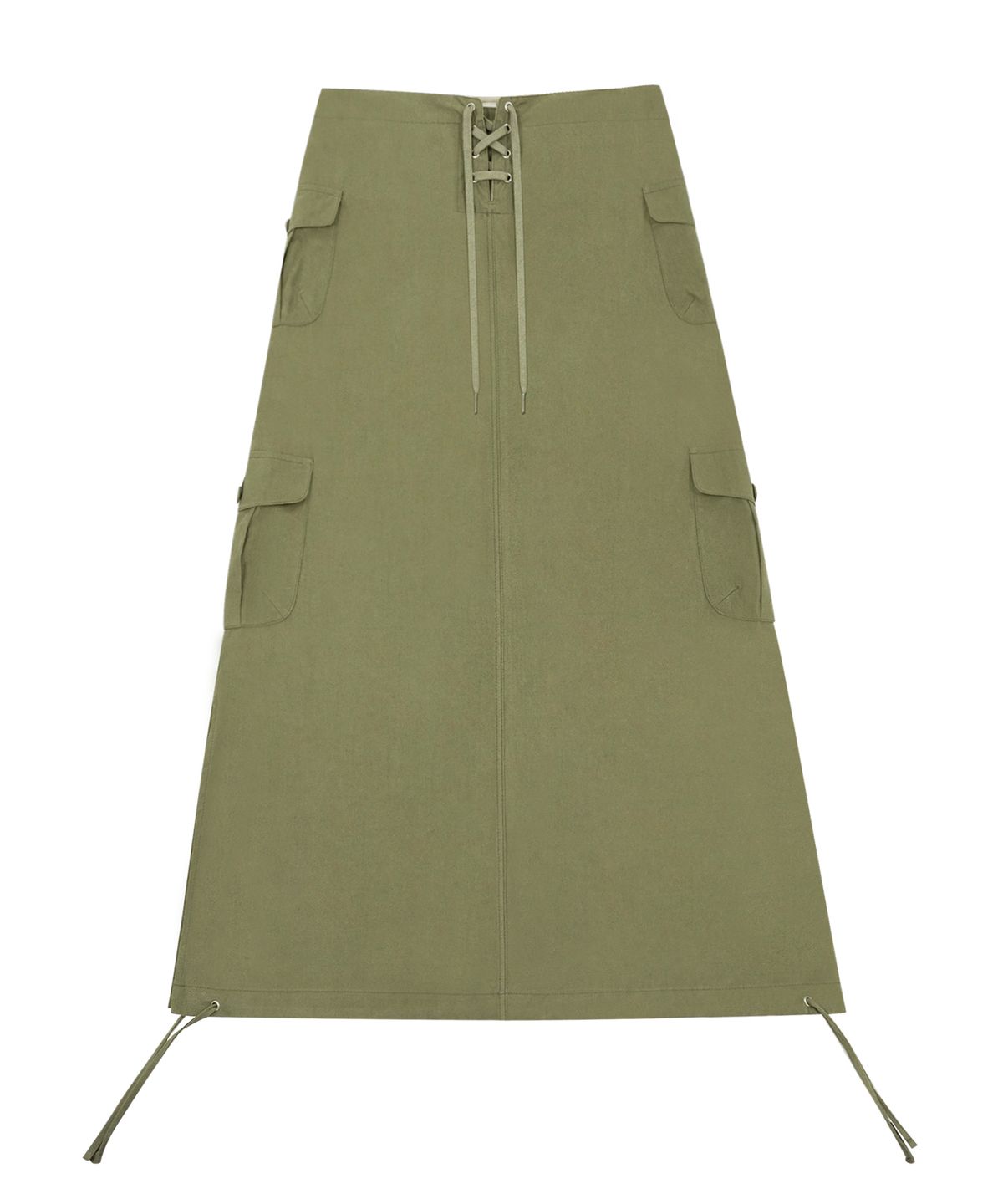 미레코(MIRECO) CORSET LONG CARGO LOW SK KHAKI