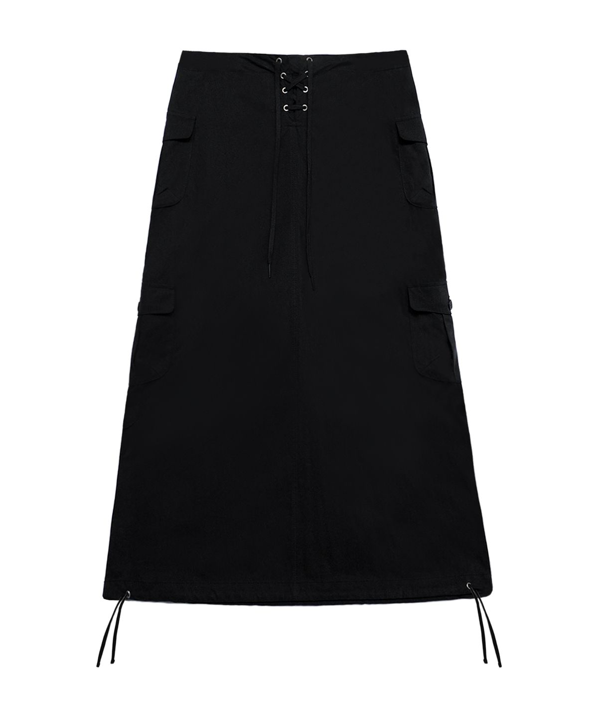 미레코(MIRECO) CORSET LONG CARGO LOW SK BLACK