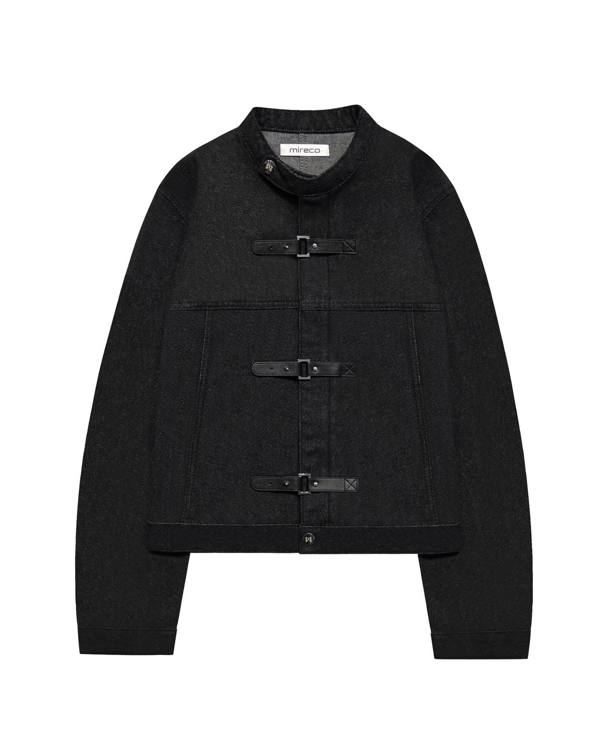 미레코(MIRECO) NON-FADE DENIM BUCKLE JK