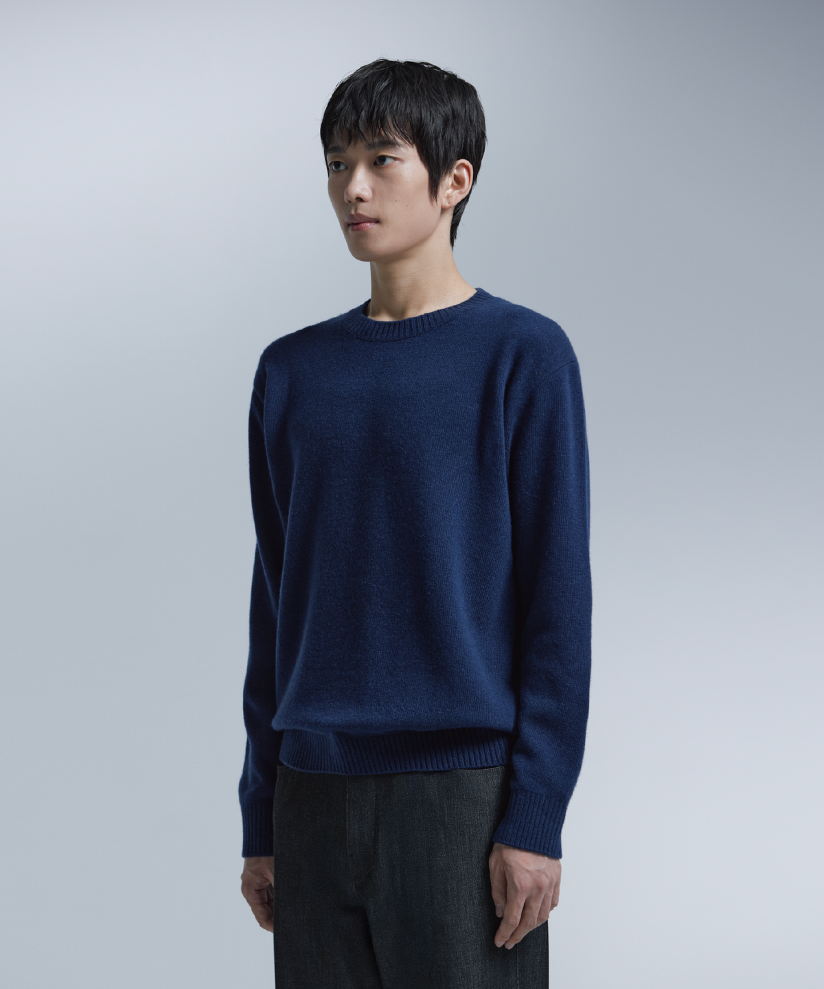 넌블랭크(NONBLANK) 데일리 울 캐시미어 크루넥 니트_3 COL