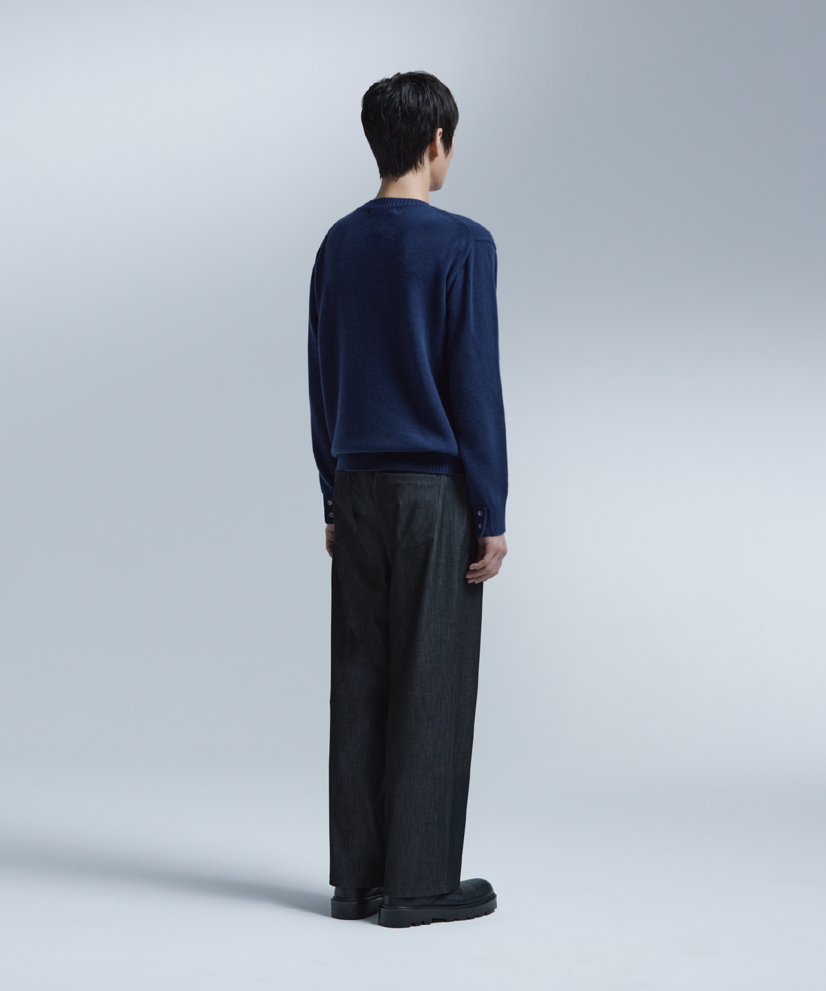 넌블랭크(NONBLANK) 데일리 울 캐시미어 크루넥 니트_3 COL