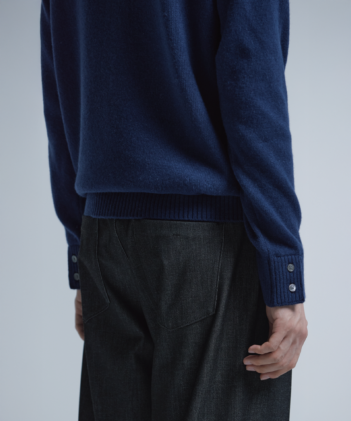 넌블랭크(NONBLANK) 데일리 울 캐시미어 크루넥 니트_3 COL
