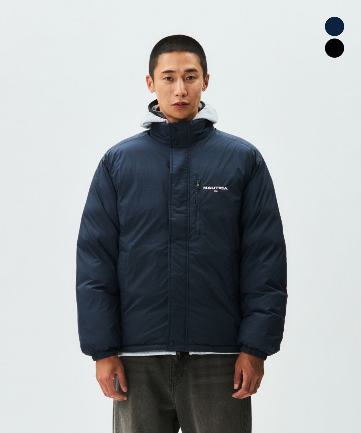 노티카(NAUTICA) 83플래그 리버시블 요트 다운 파카 NDW1095