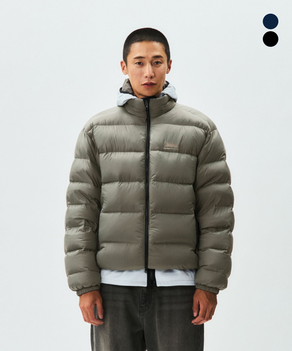 노티카(NAUTICA) 83플래그 리버시블 요트 다운 파카 NDW1095