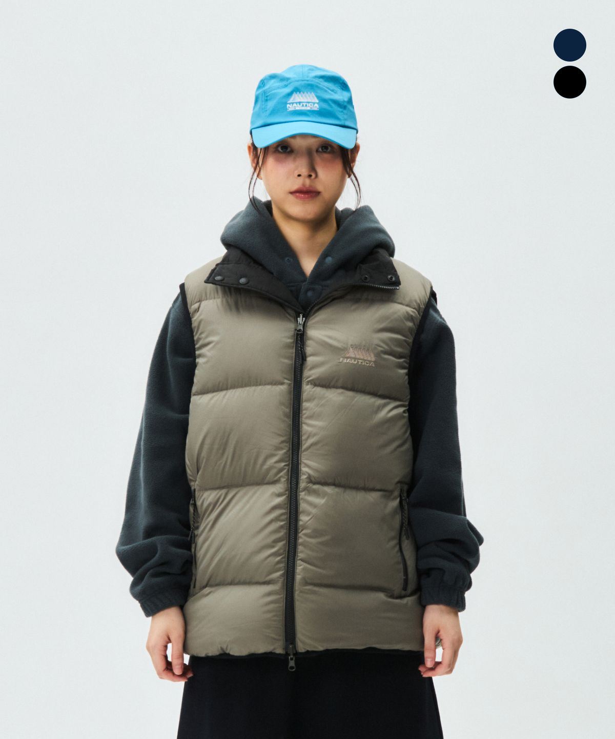 노티카(NAUTICA) 83플래그 리버시블 요트 다운 베스트 NDW1105