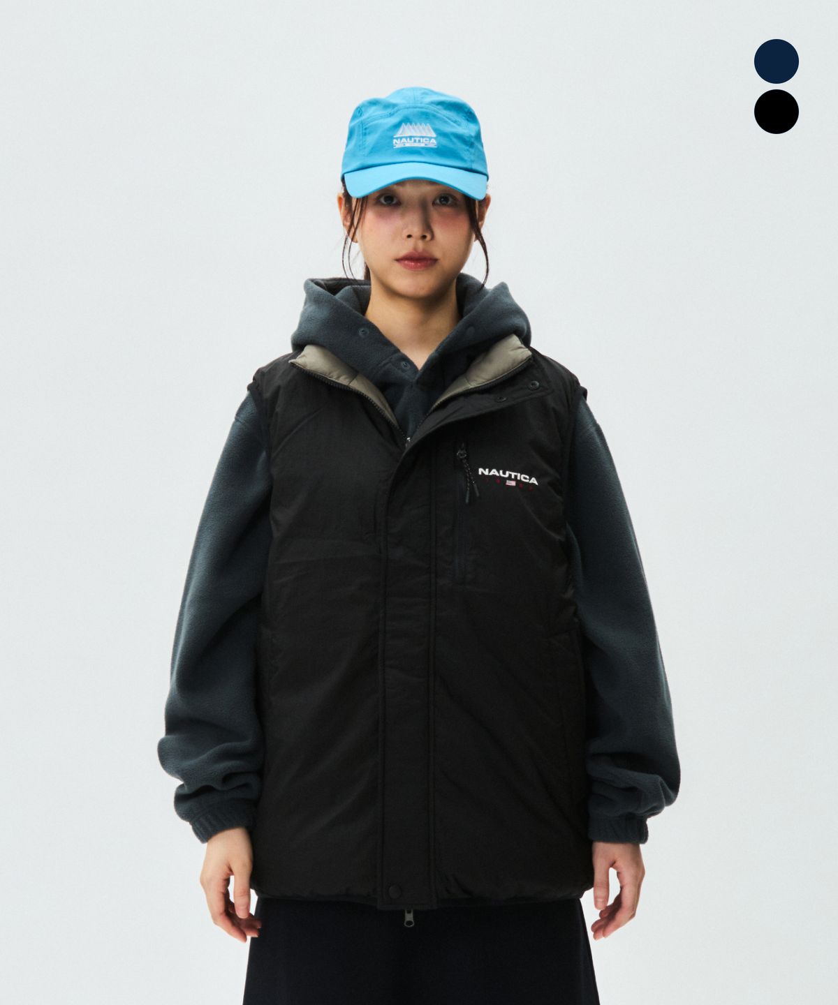 노티카(NAUTICA) 83플래그 리버시블 요트 다운 베스트 NDW1105
