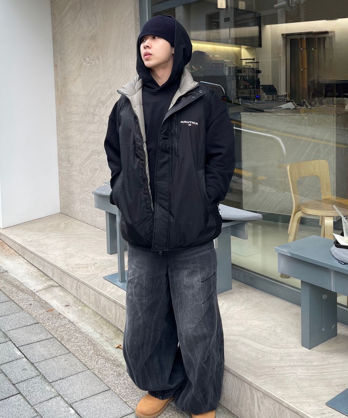 노티카(NAUTICA) 83플래그 리버시블 요트 다운 베스트 NDW1105