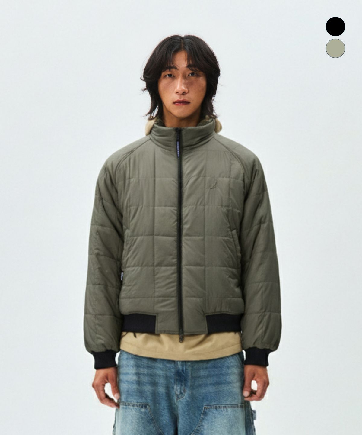 노티카(NAUTICA) 83플래그 리버시블 요트 패디드 파카 NPD0775