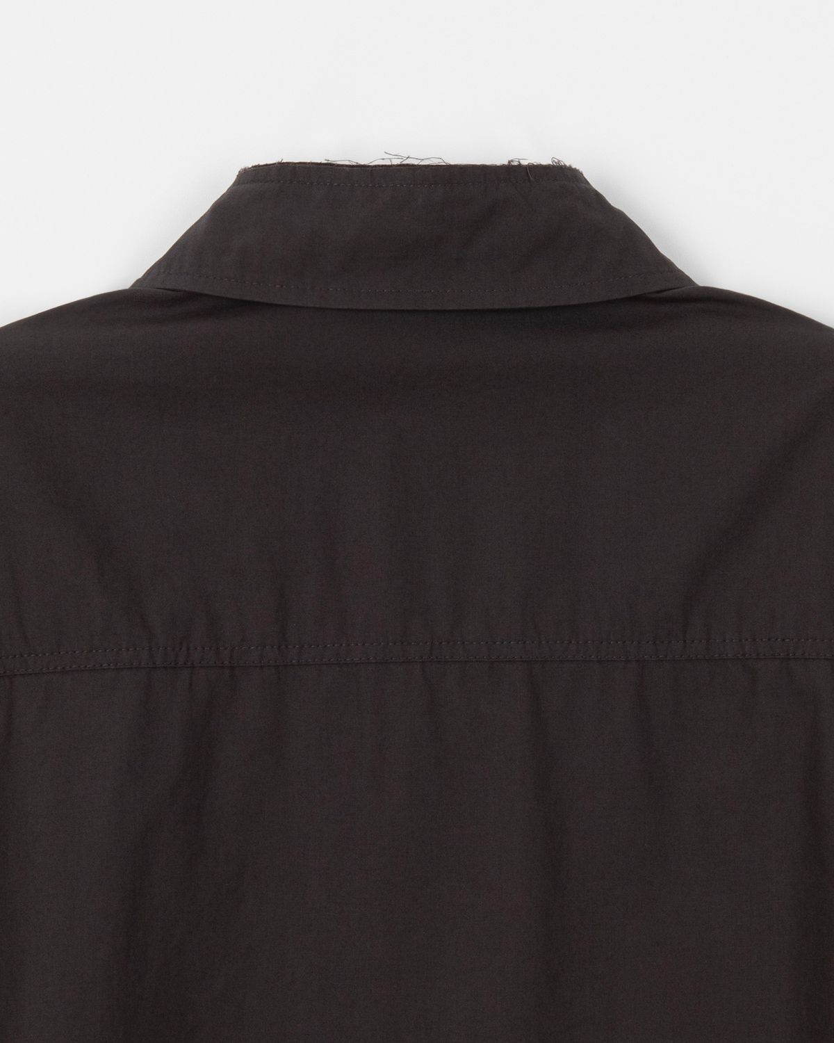 디앤드퀘스천(THEENDQUESTION) Cotton bio shirt / DARK GRAY