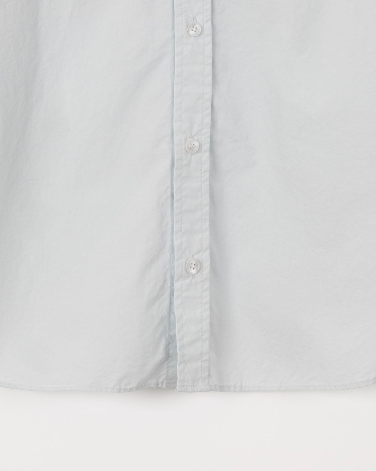 디앤드퀘스천(THEENDQUESTION) Cotton bio shirt / LIGHT BLUE