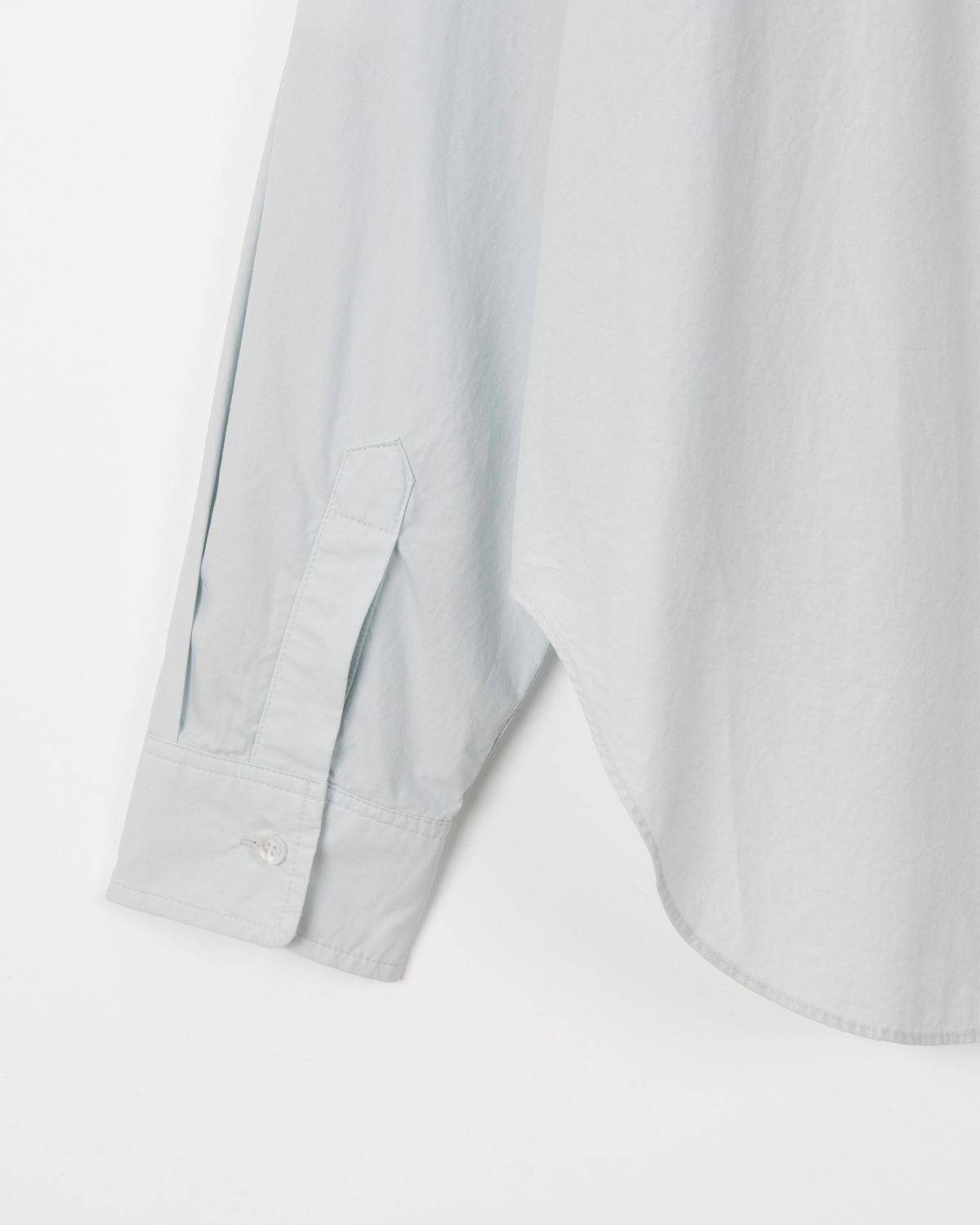 디앤드퀘스천(THEENDQUESTION) Cotton bio shirt / LIGHT BLUE