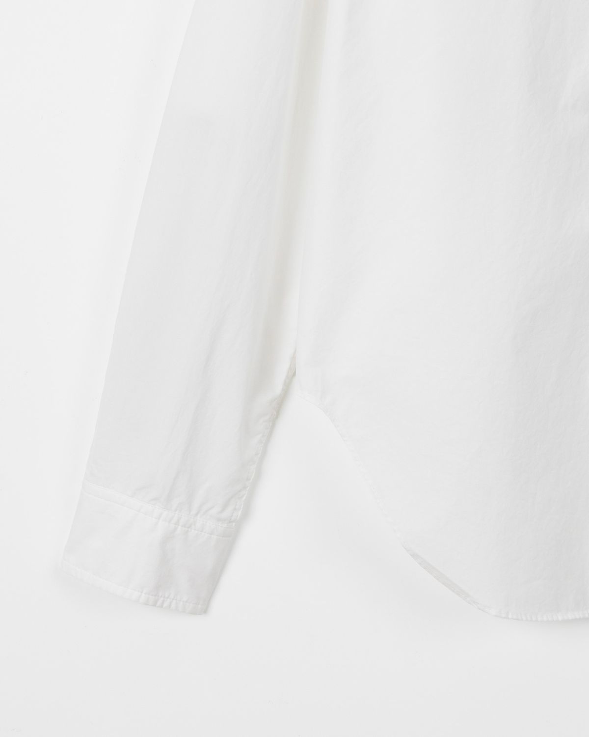 디앤드퀘스천(THEENDQUESTION) Cotton bio shirt / WHITE