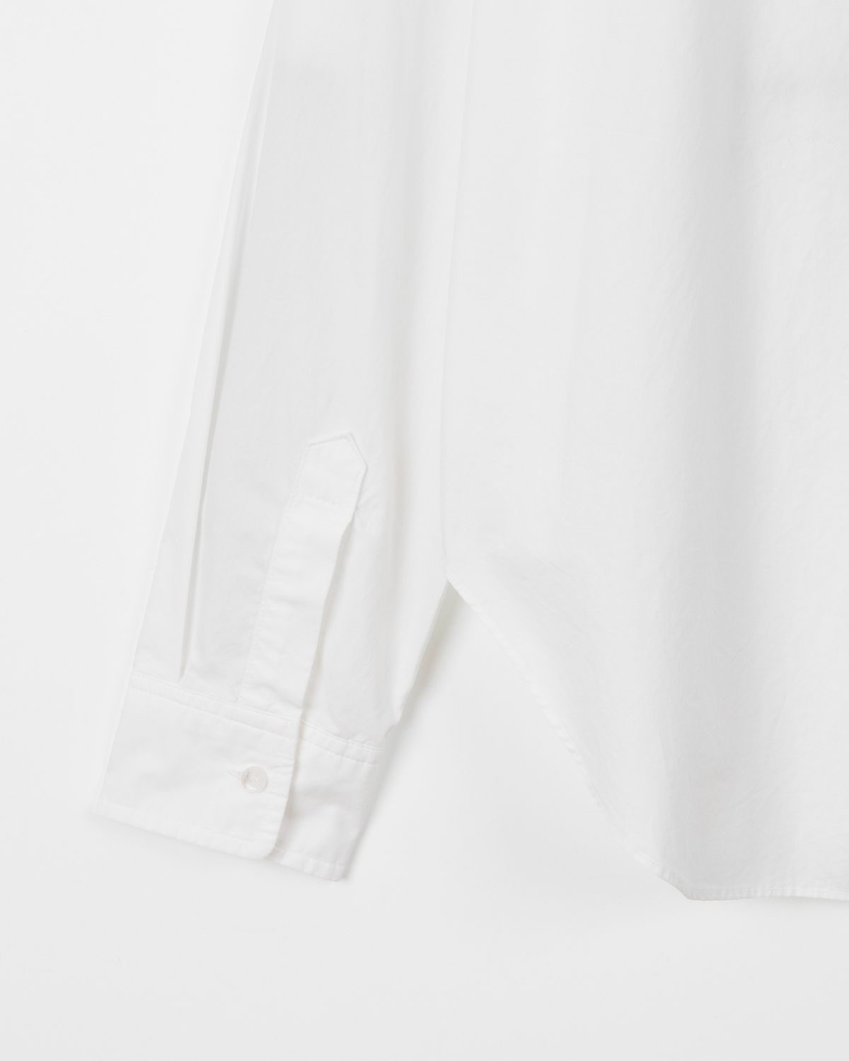 디앤드퀘스천(THEENDQUESTION) Cotton bio shirt / WHITE
