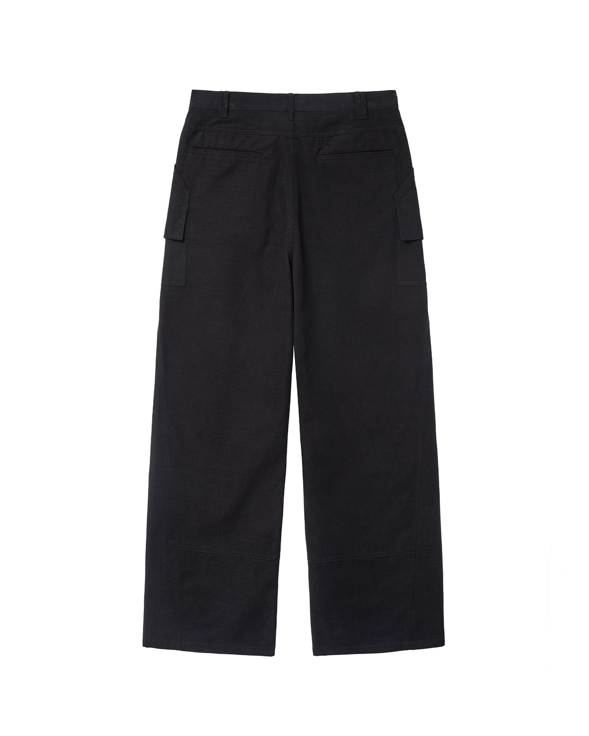 미세키서울 맨(MISEKISEOUL MEN) Big flap pocket pants BLACK