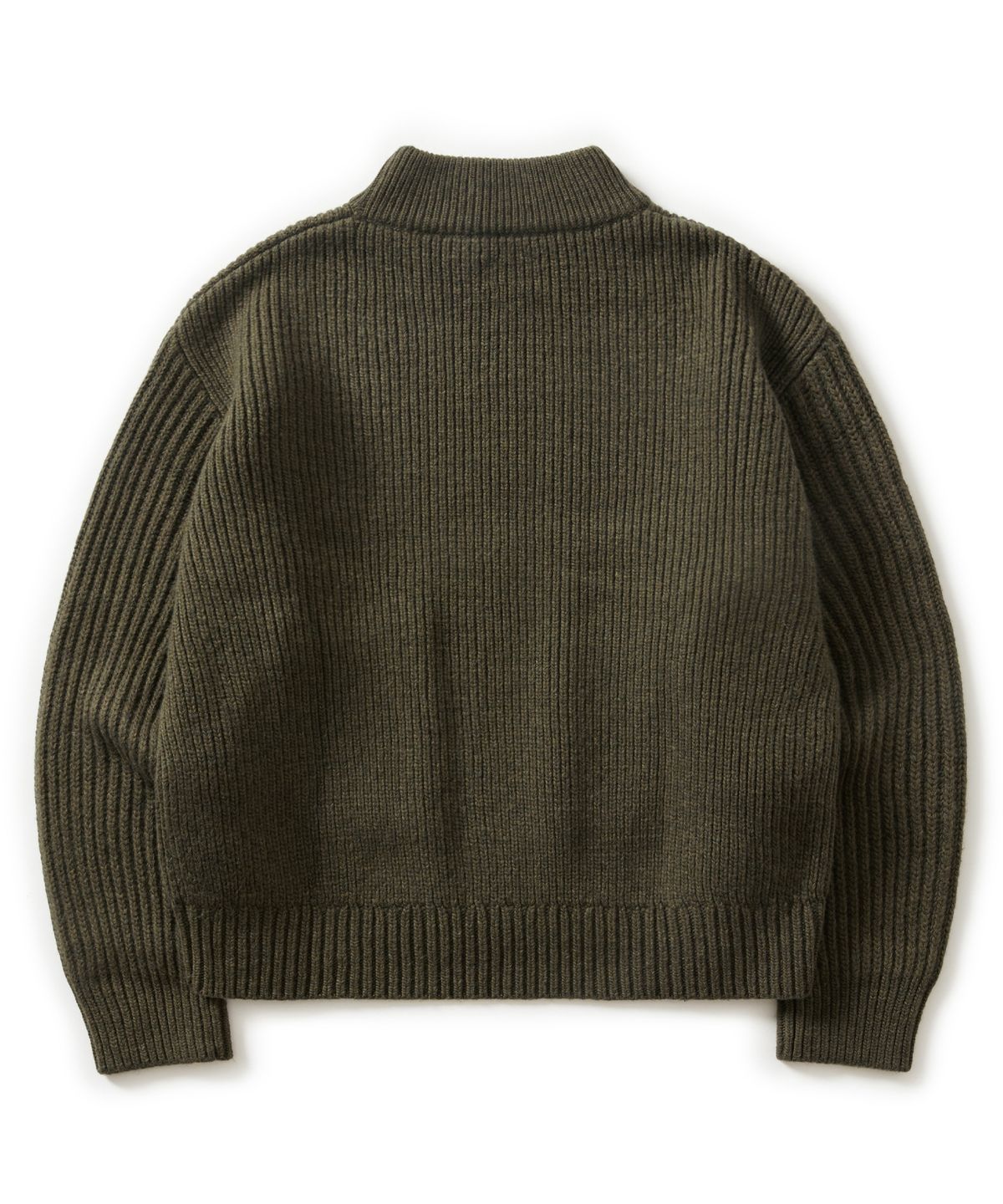에스파이(ESFAI) PLGW MOCK NECK KNIT (OLIVE)