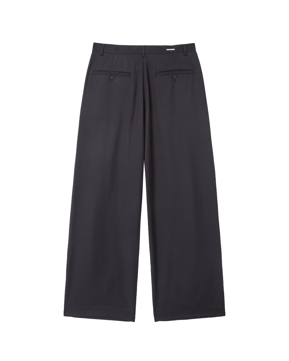 미세키서울 맨(MISEKISEOUL MEN) Two tuck wide pants BLACK