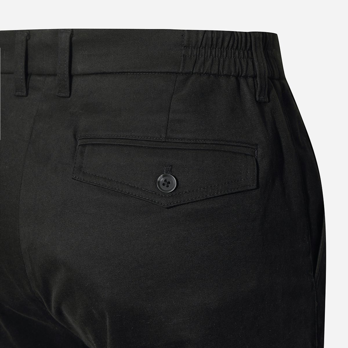 디오디(DOD) 에센셜 피치 슬림핏 팬츠 (BLACK)