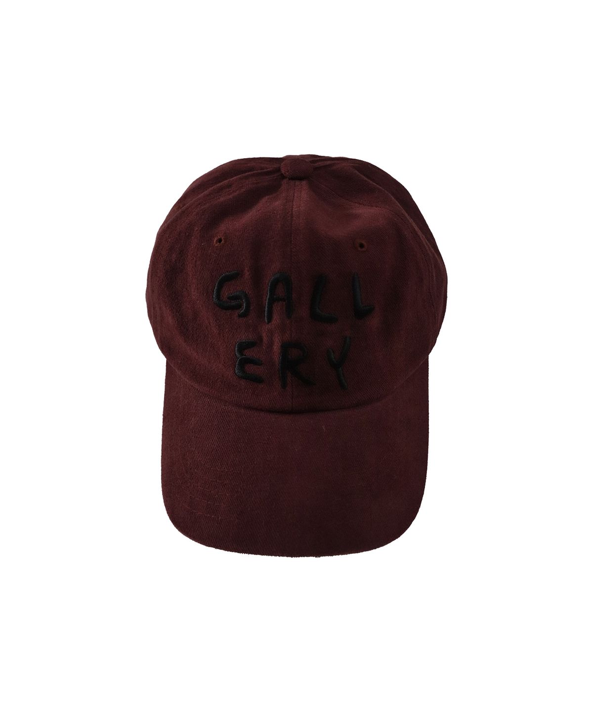 1011갤러리(1011 GALLERY) Gallery Logo Ball Cap - Burgundy