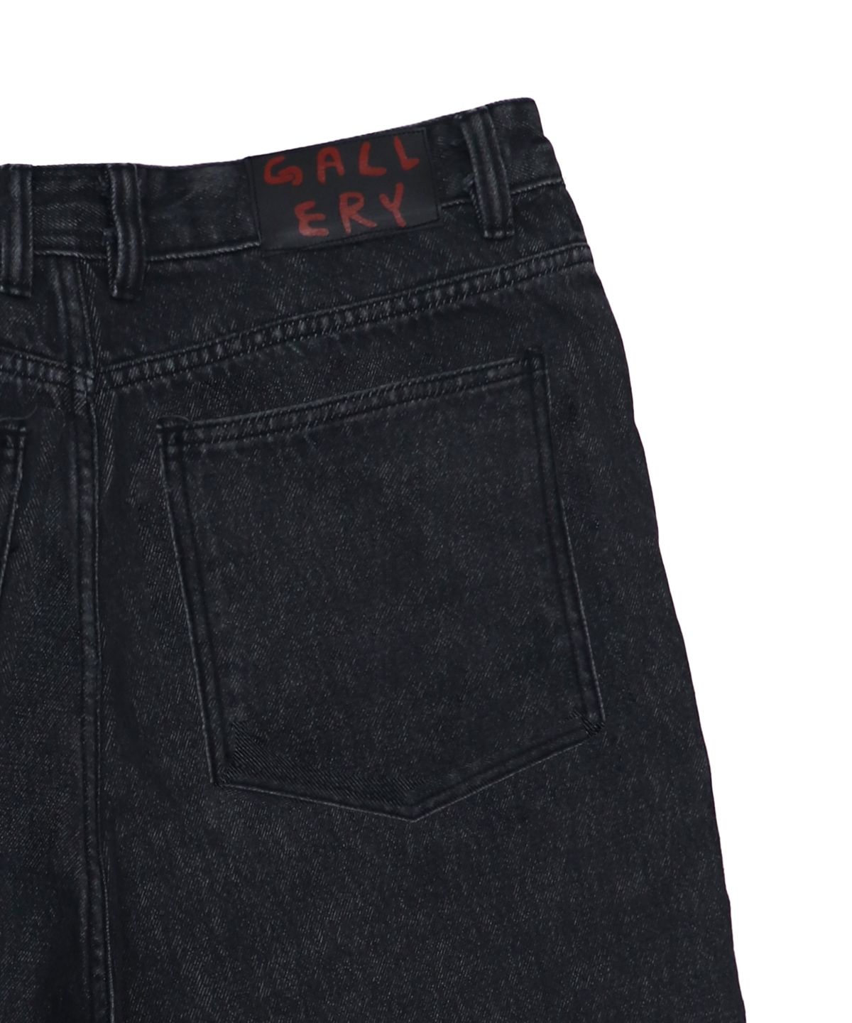 1011갤러리(1011 GALLERY) Gallery Denim Skate Pants  - Washed Black