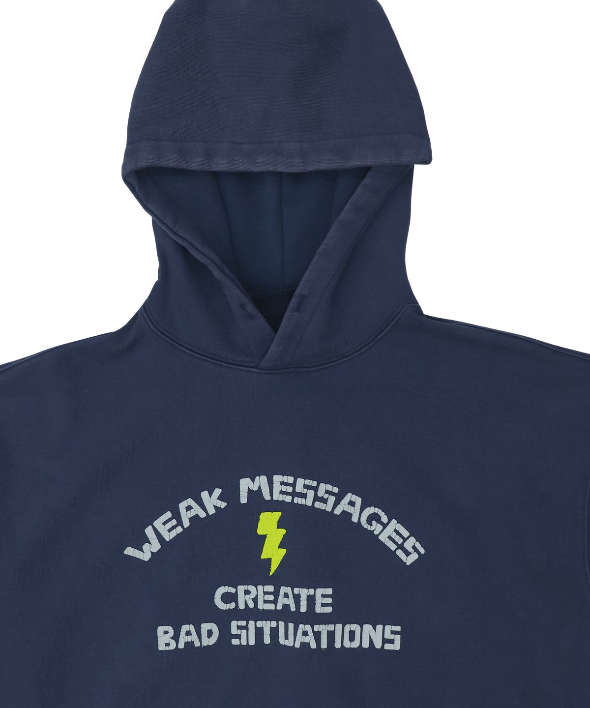 1011갤러리(1011 GALLERY) Weak Messages Hoodie - Navy