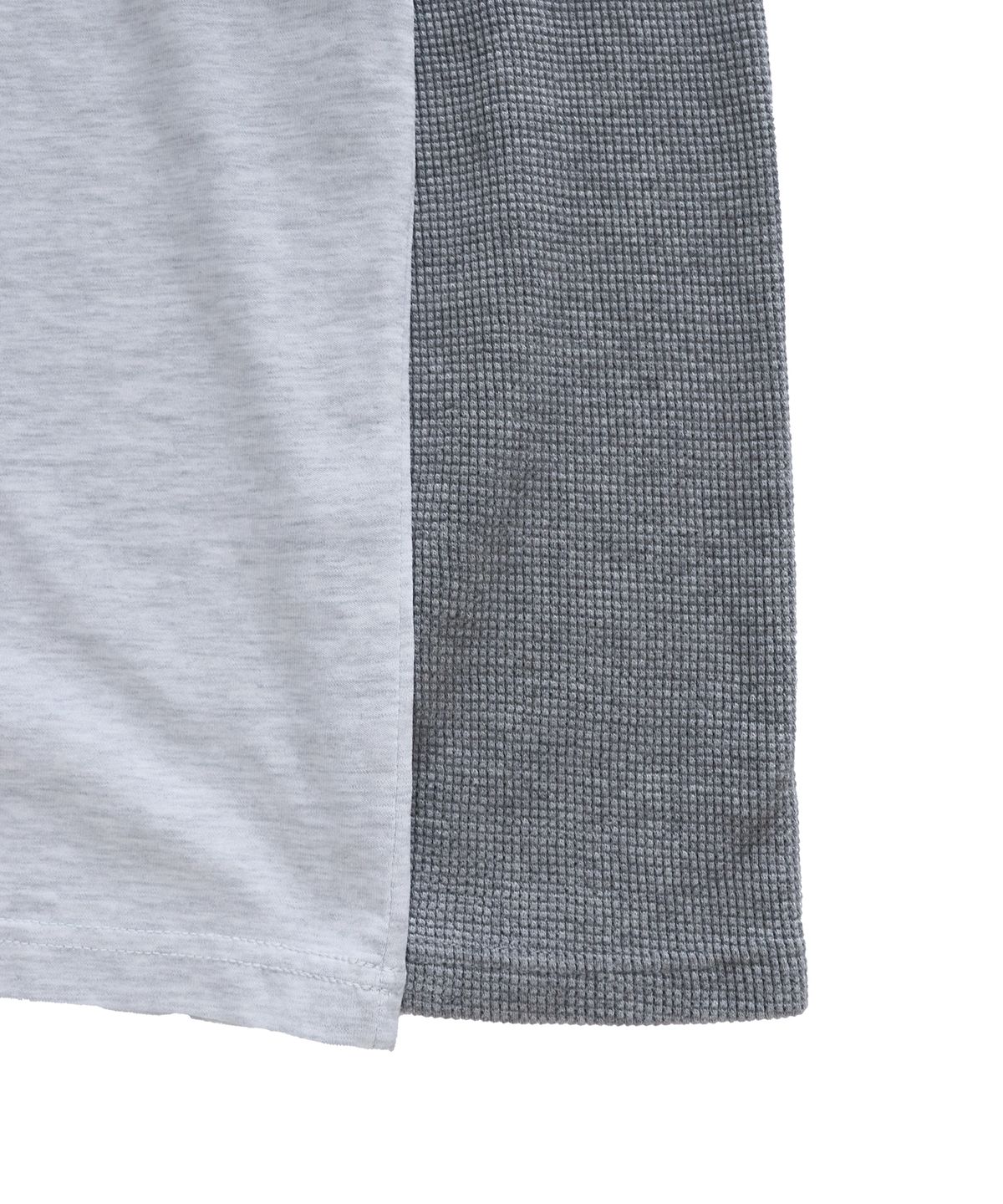 1011갤러리(1011 GALLERY) EPS Skater Layered Long Sleeve T-Shirts - Light gray
