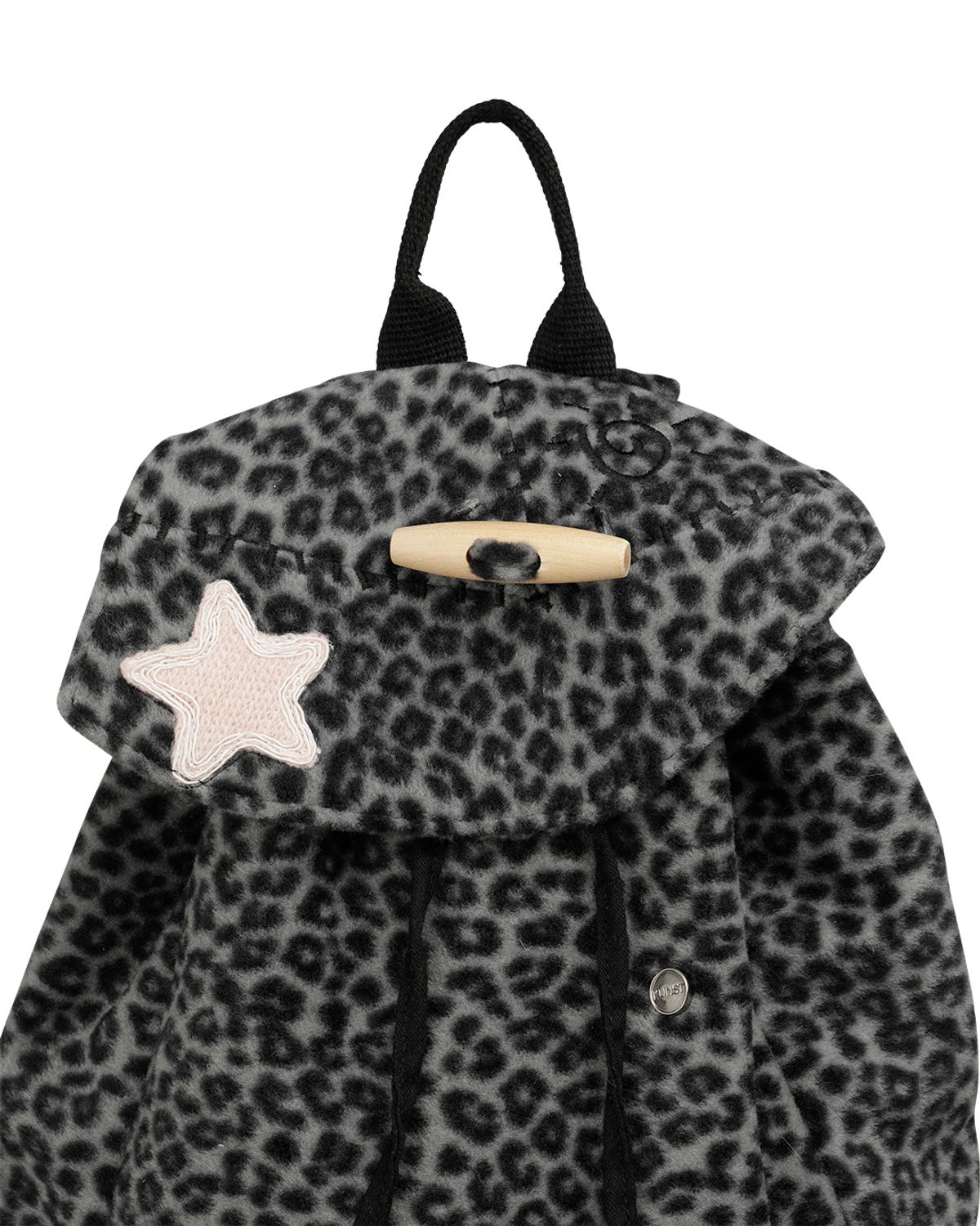 더뮤지엄비지터(THEMUSEUMVISITOR) TMV X DEINET LEOPARD BACKPACK (GREY)