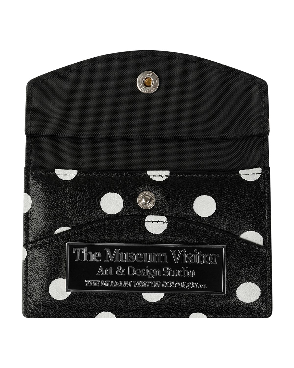 더뮤지엄비지터(THEMUSEUMVISITOR) TMV X DEINET DOT WALLET (BLACK)