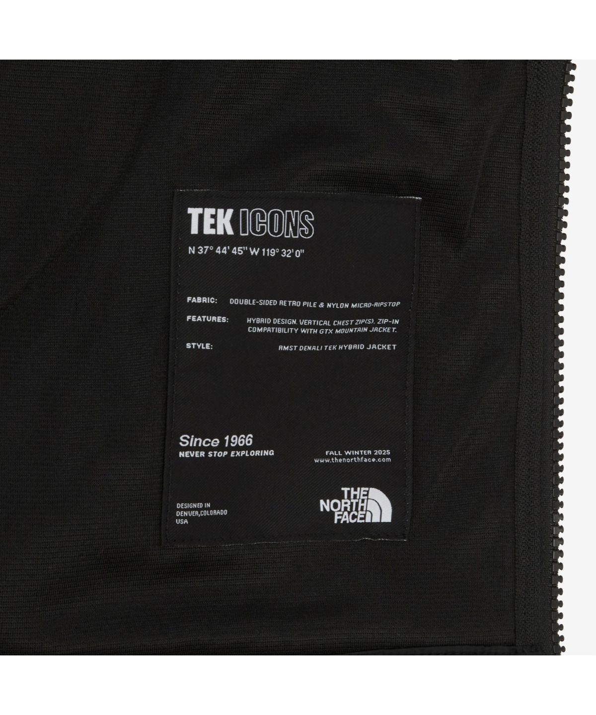 노스페이스(THE NORTH FACE) NJ4FR67A 남성 RMST 데날리 테크 하이브리드 자켓 BLACK