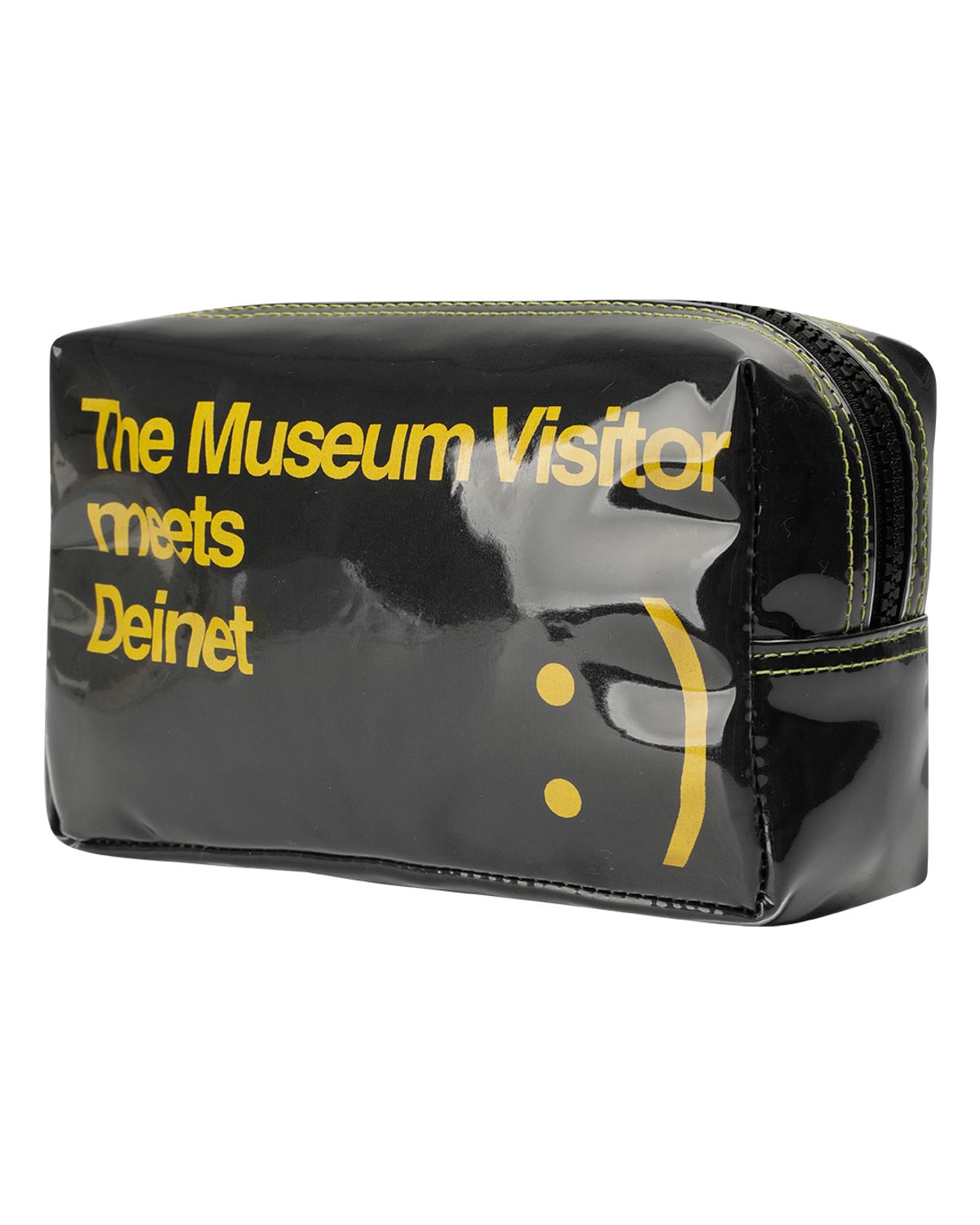 더뮤지엄비지터(THEMUSEUMVISITOR) TMV X DEINET PVC POUCH (BLACK)
