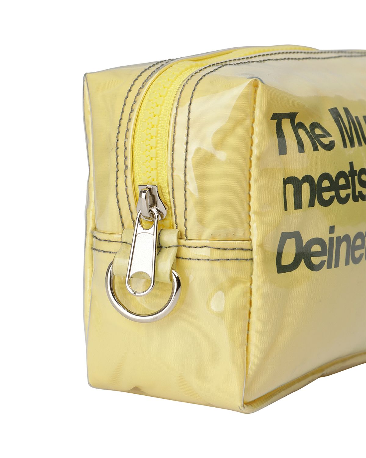 더뮤지엄비지터(THEMUSEUMVISITOR) TMV X DEINET PVC POUCH (YELLOW)