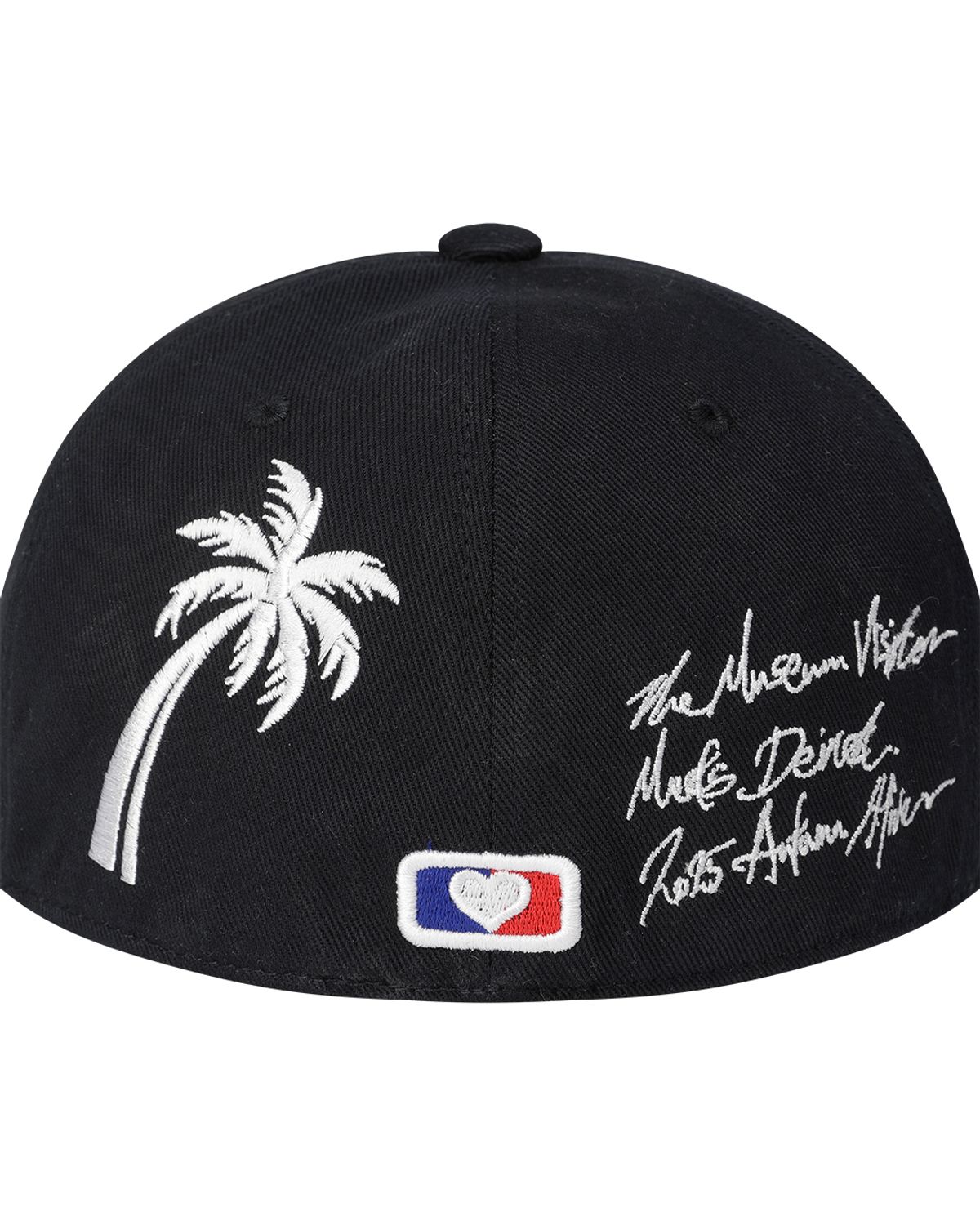 더뮤지엄비지터(THEMUSEUMVISITOR) TMV X DEINET PALM TREE EMBROIDERY CAP (NAVY)
