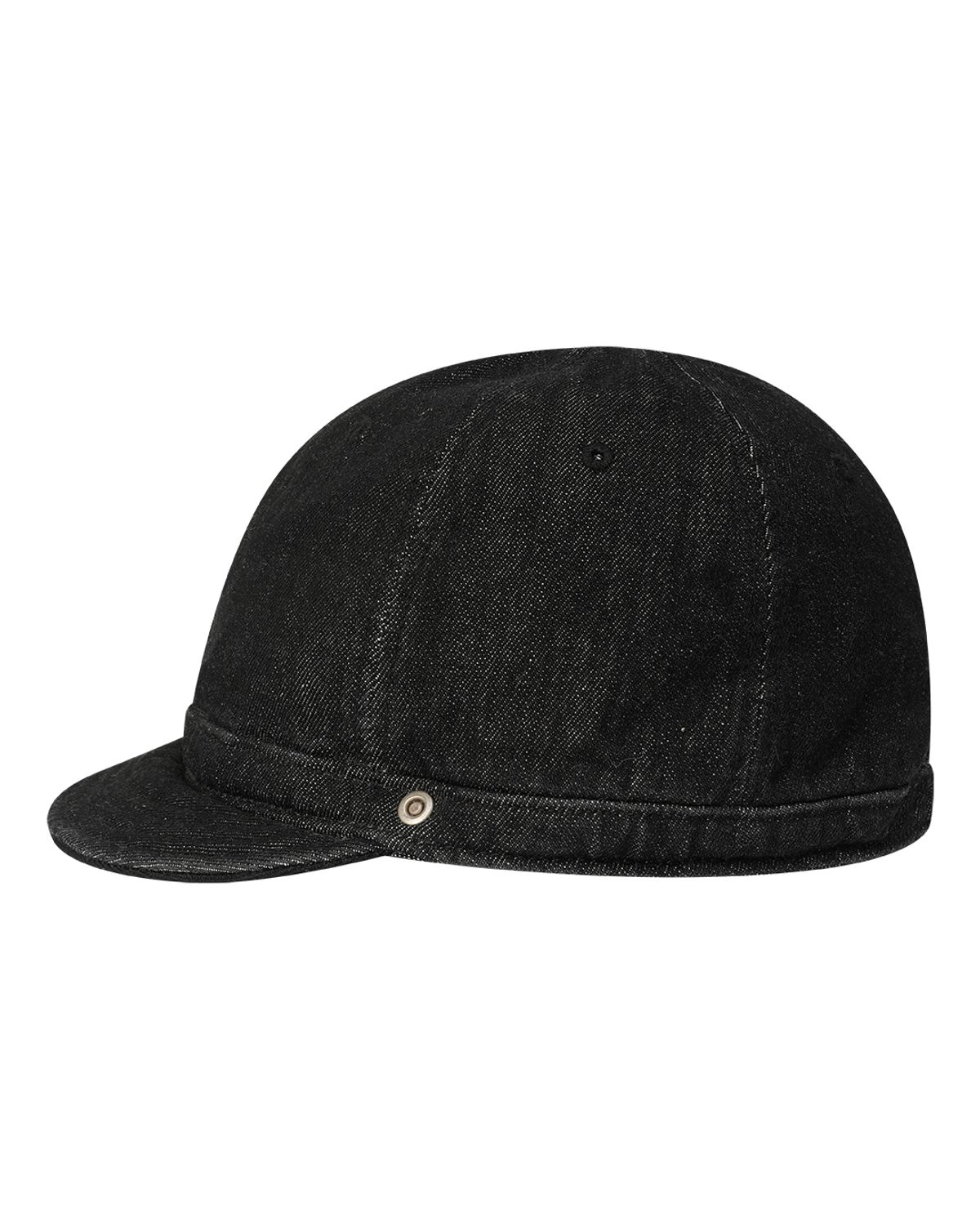 더뮤지엄비지터(THEMUSEUMVISITOR) TMV X DEINET NEWSBOY CAP (BLACK)