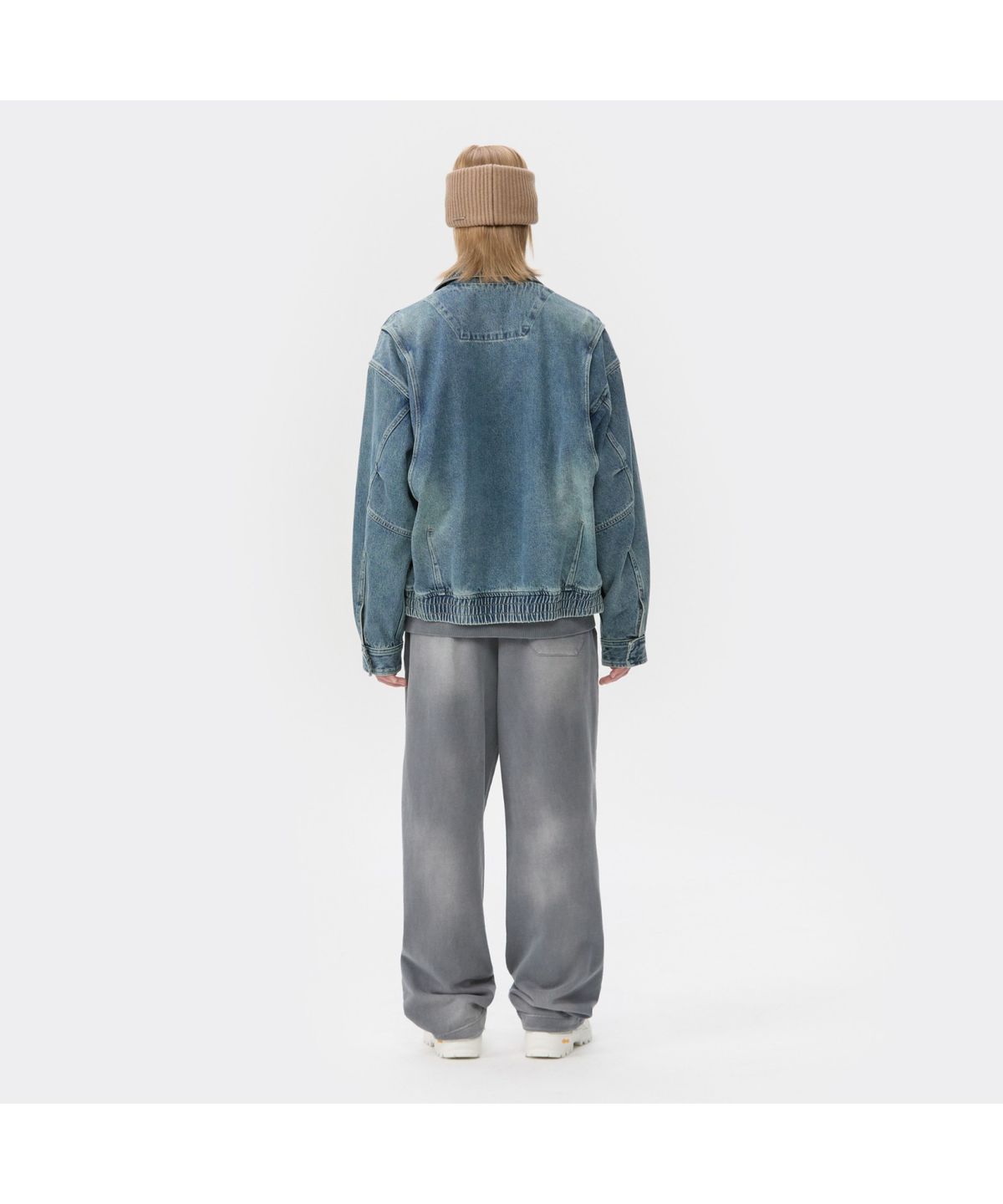 커스텀멜로우(CUSTOMELLOW) Blue Denim Detroit Jacket CWUAA25512BUX