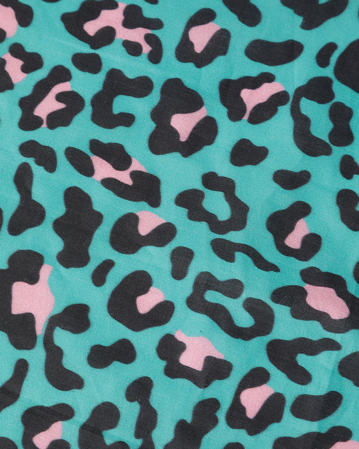 더뮤지엄비지터(THEMUSEUMVISITOR) TMV X DEINET LEOPARD PRINTED SCARF (MINT)