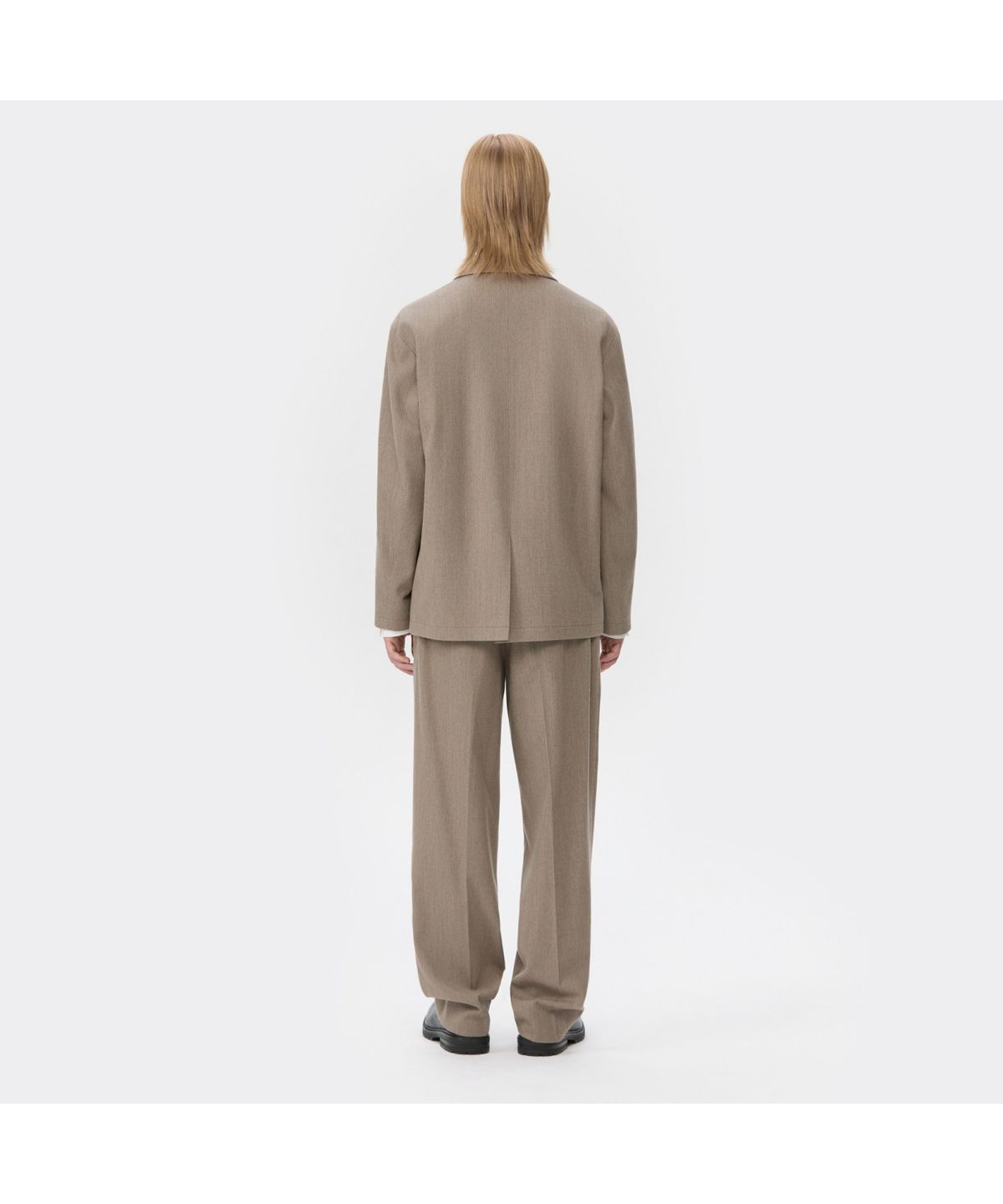 커스텀멜로우(CUSTOMELLOW) Beige Loose Fit Corduroy Setup Pants CWPAW25821BEX