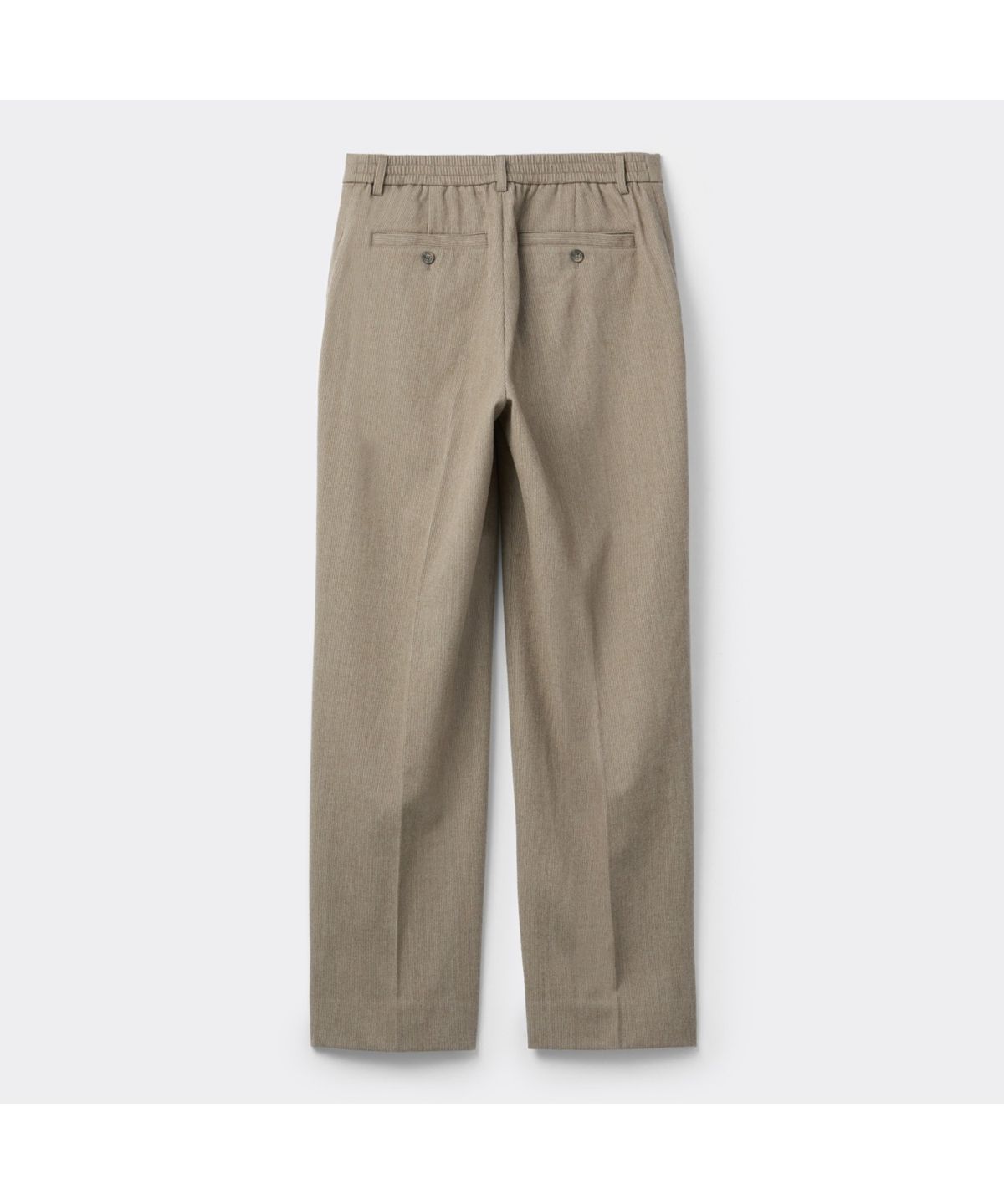 커스텀멜로우(CUSTOMELLOW) Beige Loose Fit Corduroy Setup Pants CWPAW25821BEX