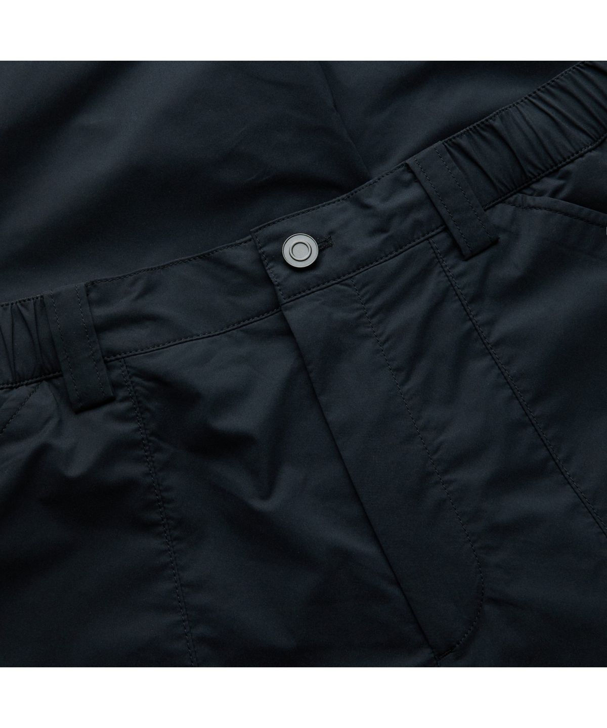 커스텀멜로우(CUSTOMELLOW) Black Cargo Parachute Pants CWPAW25552BKX