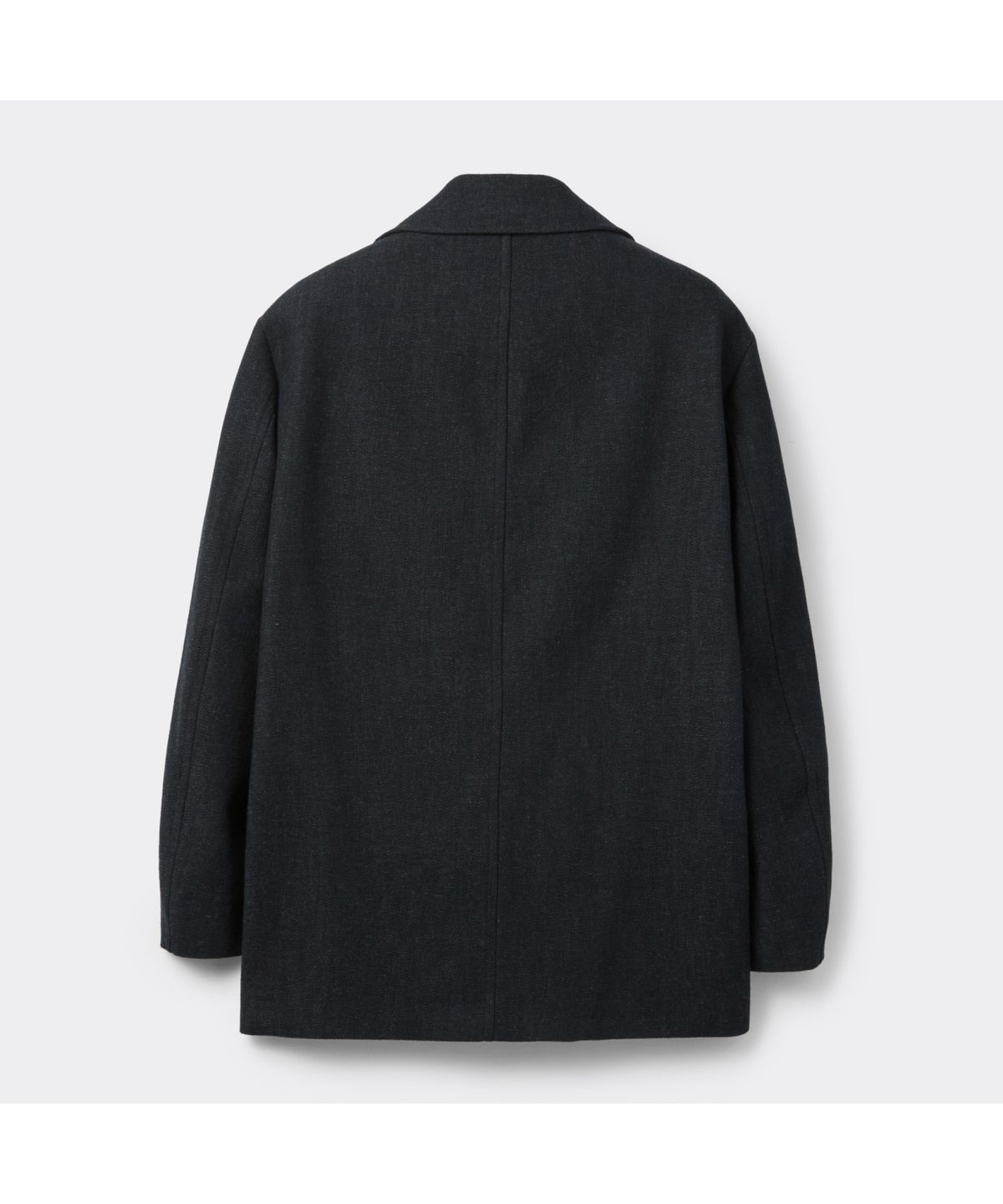 커스텀멜로우(CUSTOMELLOW) Black Cropped Single Short Coat CWCAA25513BKX