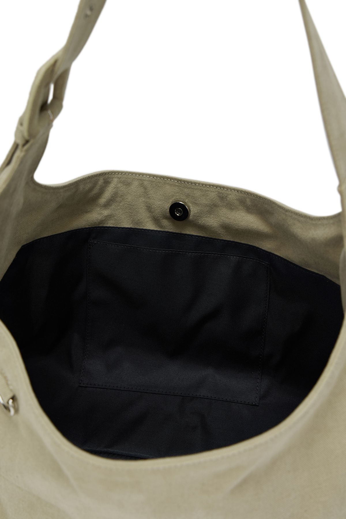 다이닛(DEINET) DEINET PEACH COTTON BUCKLE BAG IN BEIGE