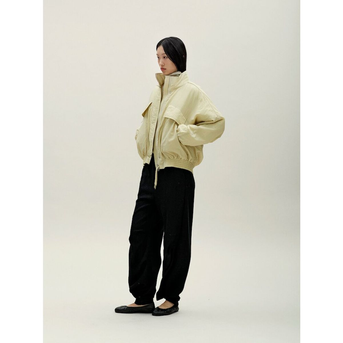앙개(ANGGAE) Track Jumper  Lemon