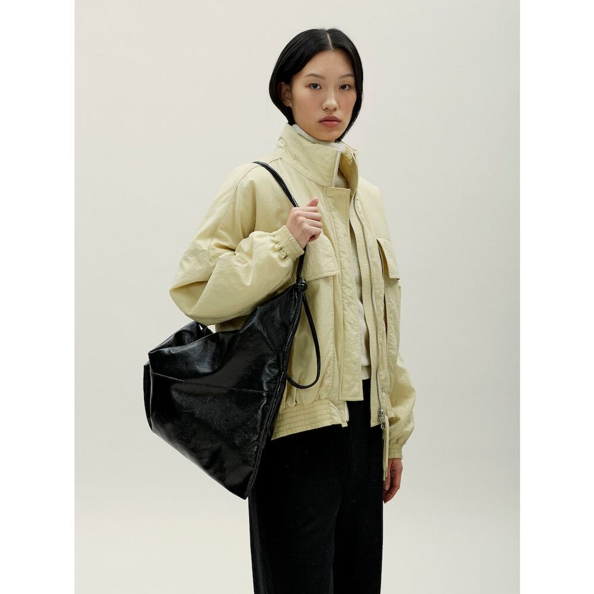 앙개(ANGGAE) Track Jumper  Lemon