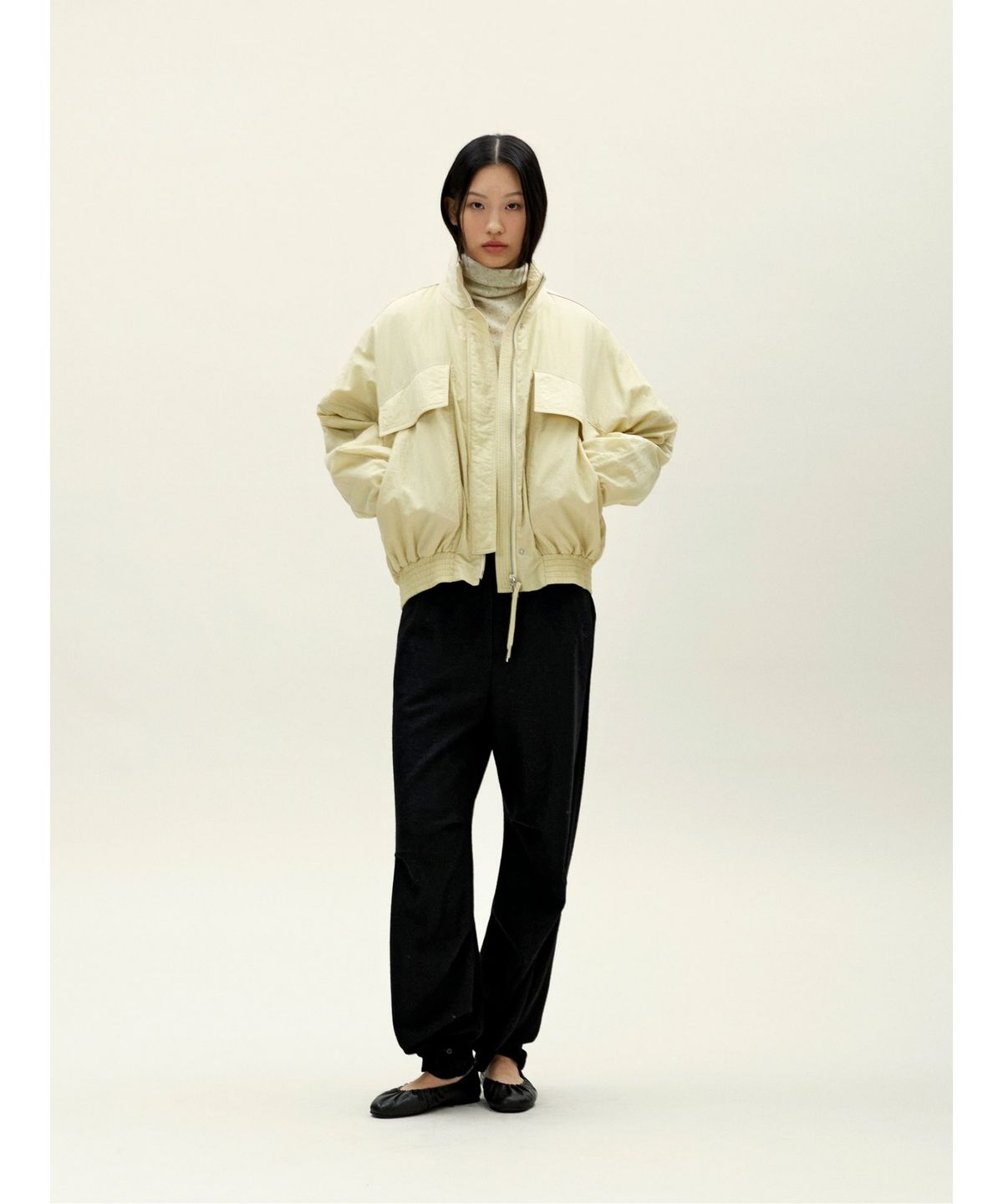 앙개(ANGGAE) Track Jumper  Lemon